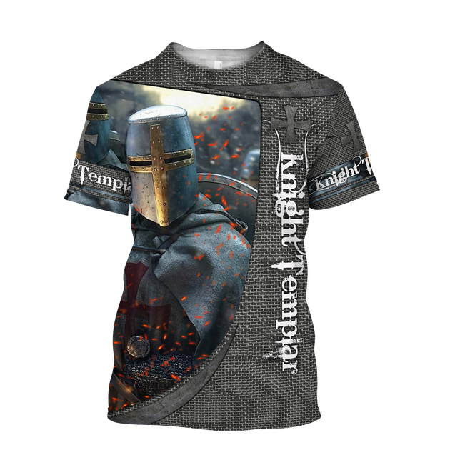 Premium Knight Templar All Over Printed Shirts For Men And Women MEI