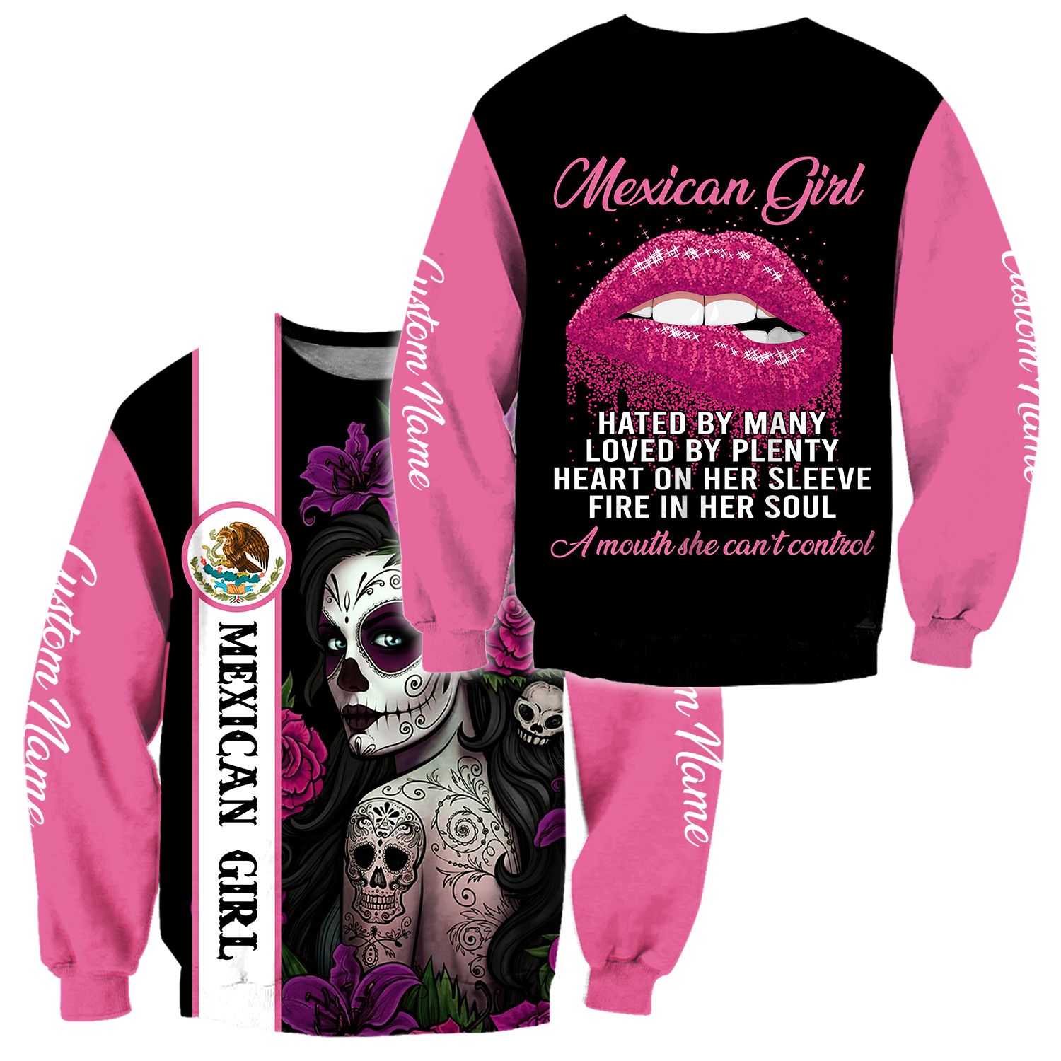 Mexican Girl Combo Hoodie + Legging DQB10092001
