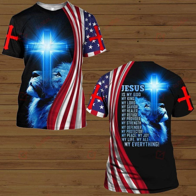 Jesus 3D All Over Printed Shirts For Men and Women TA07272001