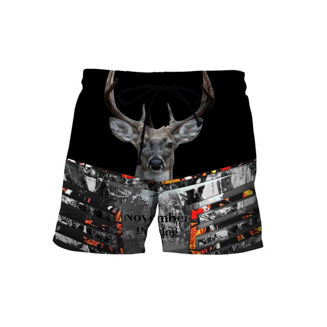 Premium November Deer Hunting 3D All Over Printed Shirts