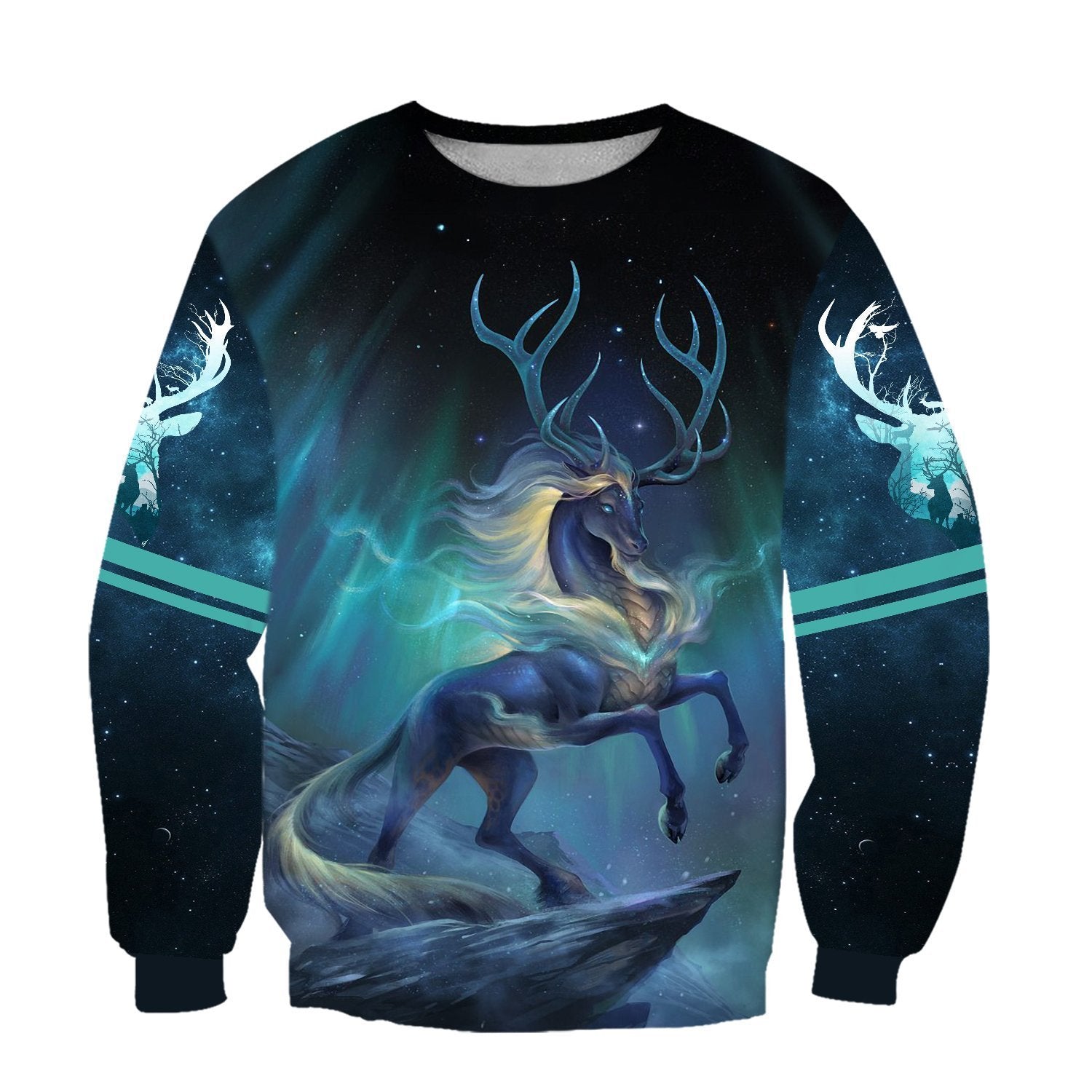 BEAUTIFUL DEER 3D ALL OVER PRINTED SHIRTS ANN231003-Apparel-PL8386-sweatshirt-S-Vibe Cosy™