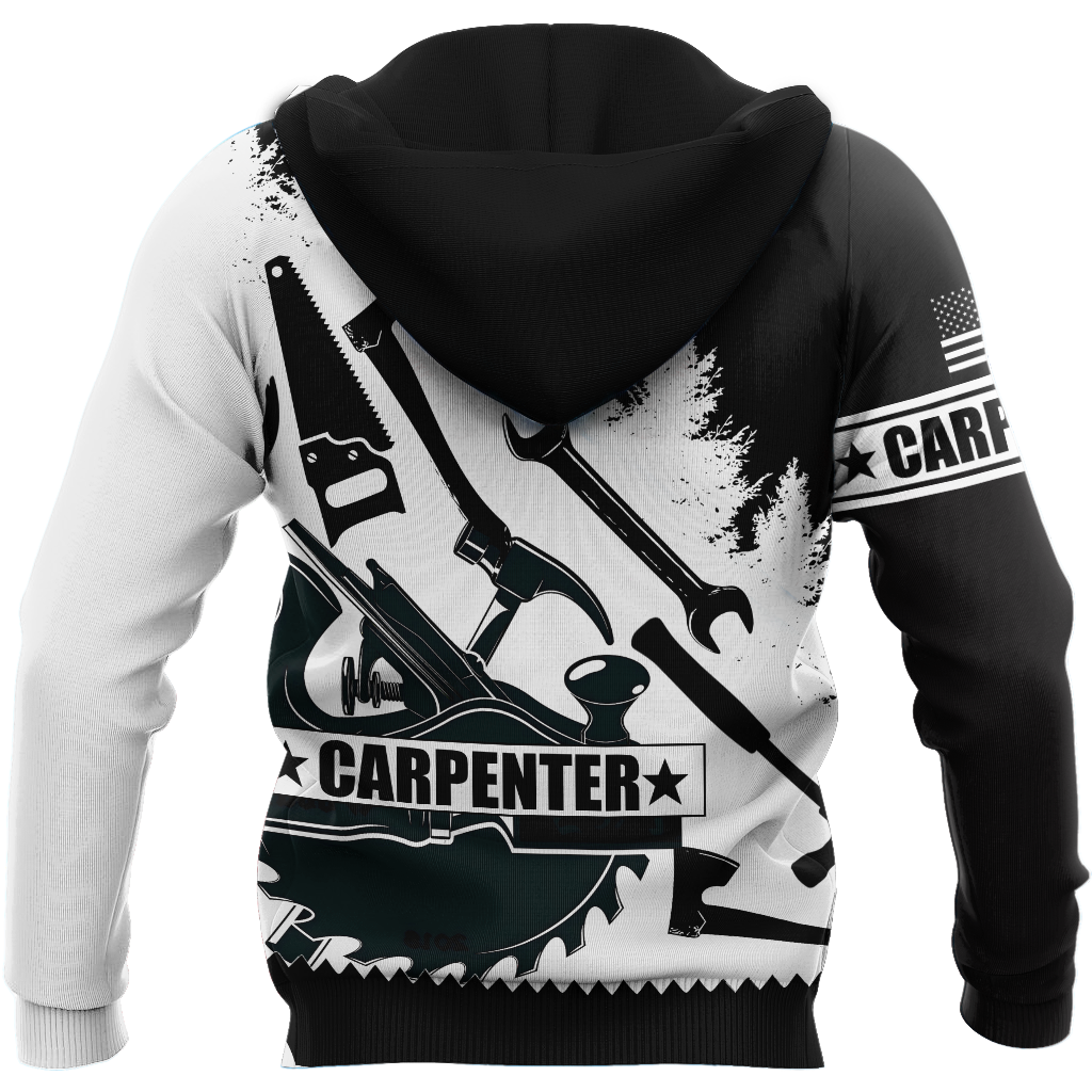 Premium Carpenter Man Tools Black and White Unisex Shirts DL20103201