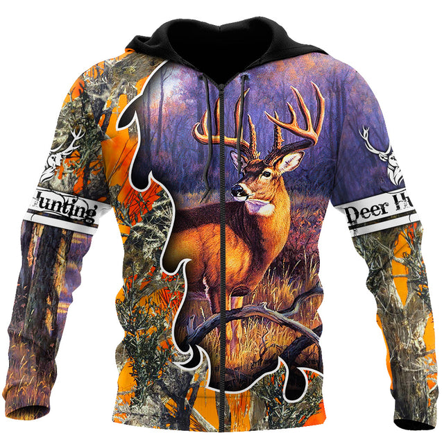 Deer Hunting 3D All Over Printed Shirts For Men LAM