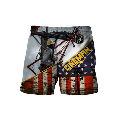 Premium American Lineman All Over Printed Shirts For Men And Women MEI