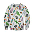 3D All Over Printed Cute Cactus flower Shirts-Apparel-NTH-Sweatshirt-S-Vibe Cosy™