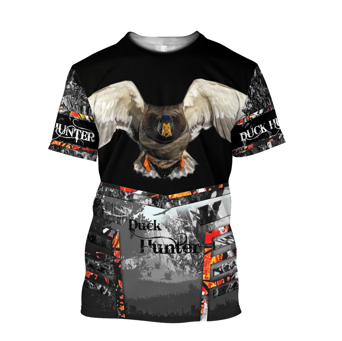 Duck Hunter 3D All Over Printed Shirts For Men LAM
