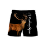 Custom Name - Love Deer 3D All Over Printed Shirts For Men And Woman