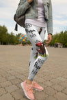 3D All Over Print Best Papa Ever Legging-Apparel-Khanh Arts-Legging-S-Vibe Cosy™