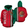 Mexico All Over Hoodie - Straight Version-Apparel-Phaethon-Zip-Hoodie-S-Vibe Cosy™