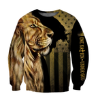 God Bless American - Lion Over  Unisex Shirts