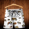 3D All Over Printed The Bees Shirts-Apparel-NTH-SHORTS-S-Vibe Cosy™