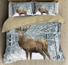 Deer In Winter Forest Bedding Set HHT29092001-MEI