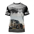 LOVE TRUCK 3D ALL OVER PRINTED SHIRTS AND SHORT FOR MAN AND WOMEN PL12032010-Apparel-PL8386-T-Shirt-S-Vibe Cosy™