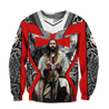 Knights Templar 3D all over printed for men and women PL19082001