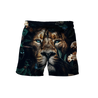 Nature Lion Over Printed Hoodie