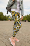 3D All Over Printing Yellow Sunflower Legging-Apparel-NTH-Hoodie Dress-S-Vibe Cosy™