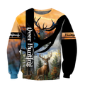 Love Deer Hunting 3D All Over Printed Shirts For Men And Woman