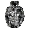 African Zip-Up Hoodie - Civil Rights Leaders Black Power Images-ALL OVER PRINT ZIP HOODIES-HPArt-Men-S-Black-Vibe Cosy™