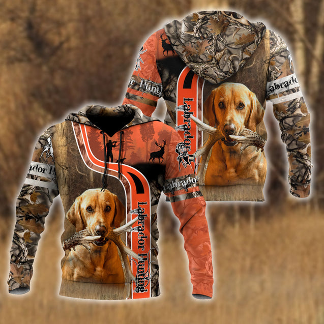 Dog Hunting Camo 3D All Over Print  Hoodie HHT17082003