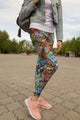 3D All Over Butterflies Art Hoodie Dress Leggings Blanket-Apparel-Khanh Arts-Legging-S-Vibe Cosy™