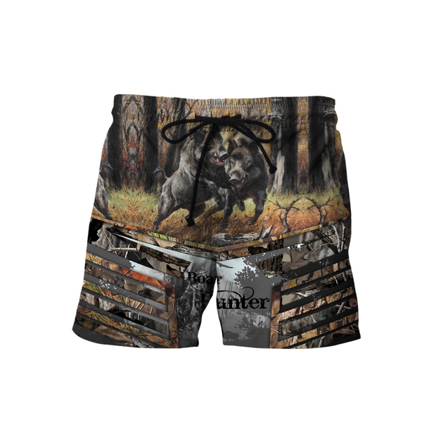 Great Boar Hunting Camo 3D All Over Print  Hoodie DL2022002S