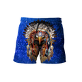 Eagle Native American Blue Galaxy 3D All Over Printed Shirts DA140920202-LAM