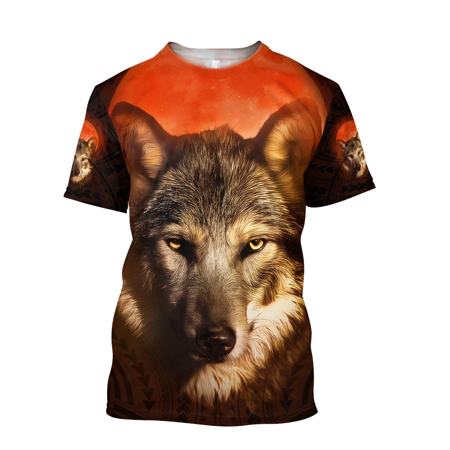 All Over Printed Wolf Hoodie DA29092020-MEI