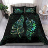 New Zealand-Silver Fern Couple Bedding Set Paua Shell TA062207-Quilt-TA-Twin-Vibe Cosy™