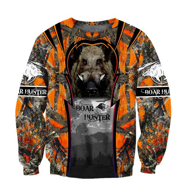 All Over Printed Boar Hunter Hoodie MEI09162002 -MEI