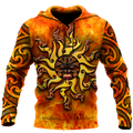 Maori tamanuitera the sun 3d all over printed shirt and short for man and women-Apparel-PL8386-Hoodie-S-Vibe Cosy™