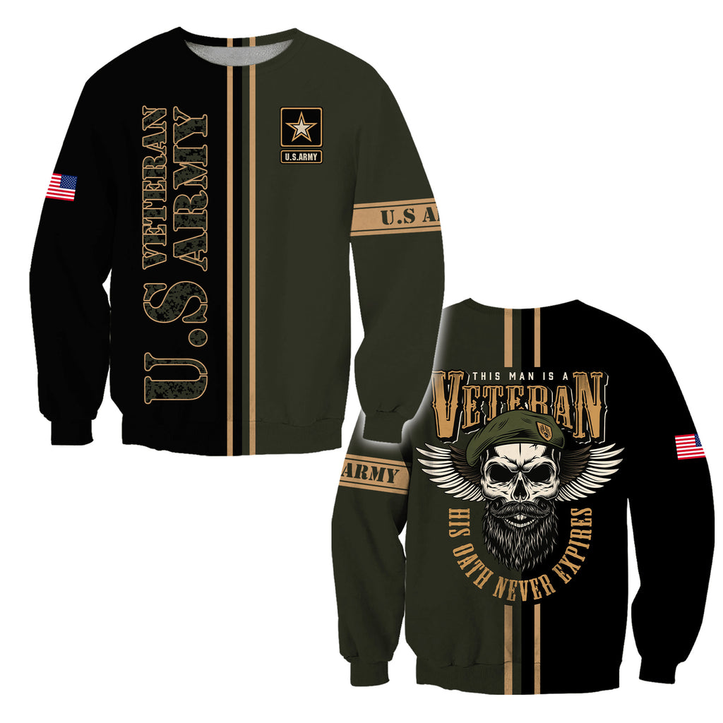 US Veteran Navy 3D All Over Printed Unisex Shirts