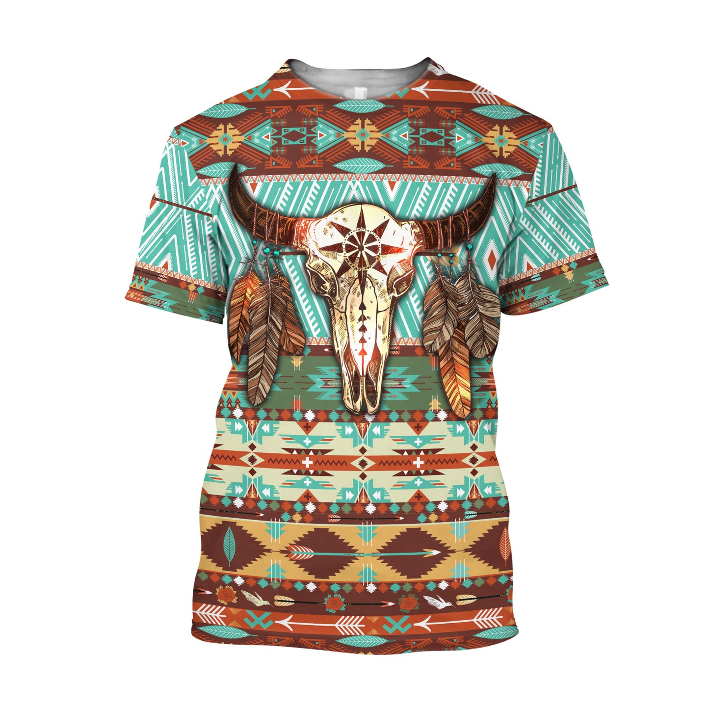 Native American 3D All Over Printed Unisex Shirts