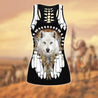 Native American 3D All Over Printed Legging + Hollow Tank