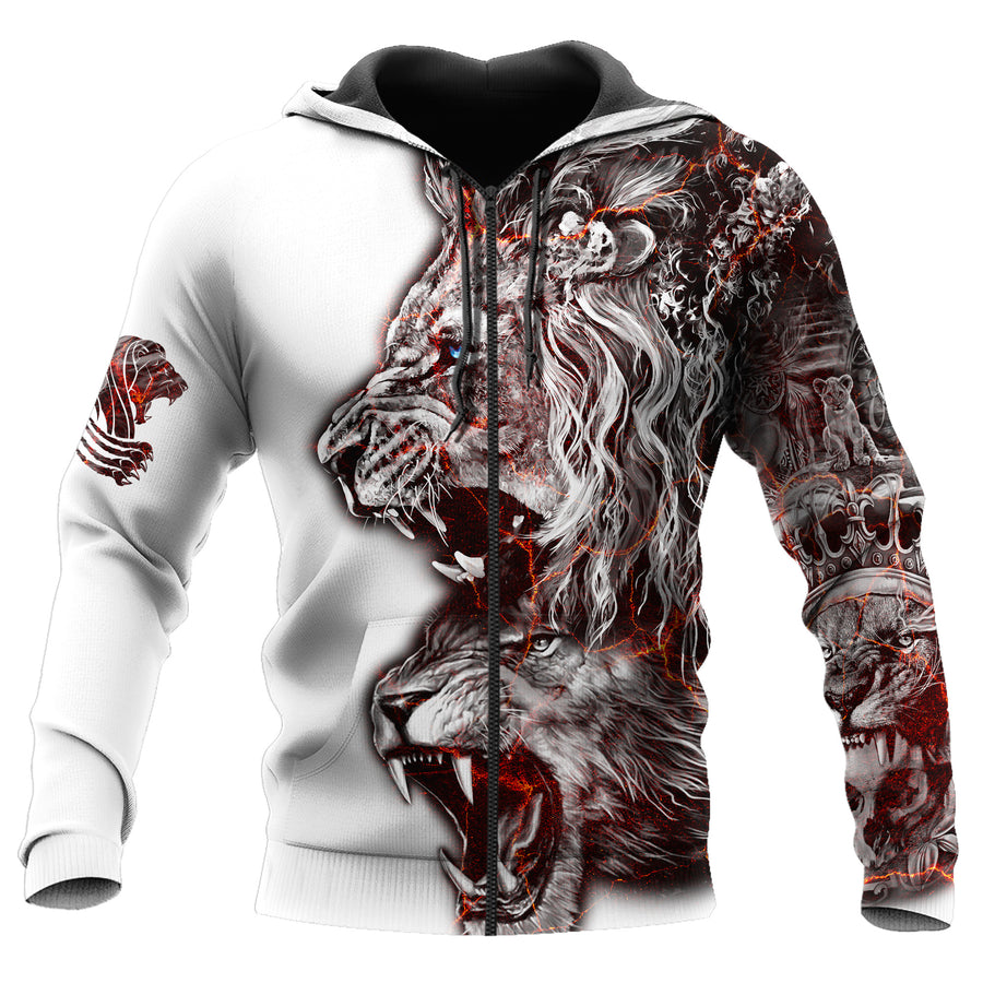 Lion 3D All Over Printed Unisex Shirts