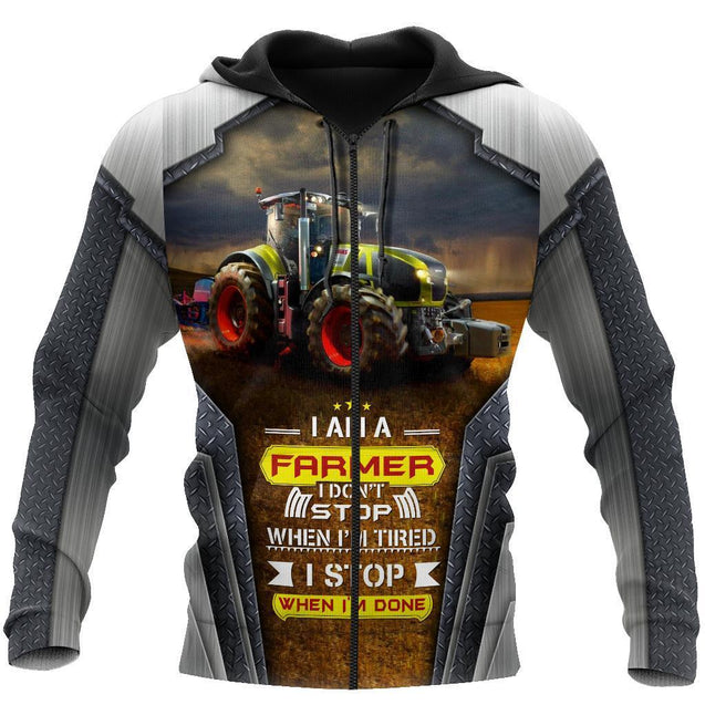 All Over Printed Farmer Hoodie MEI09152003-MEI