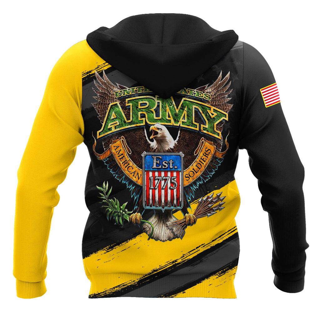 United States Army 3D All Over Printed Unisex Shirts