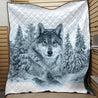 Wolf 3D Full Printing Soft and Warm Quilt