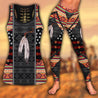 Native American 3D All Over Printed Legging + Hollow Tank