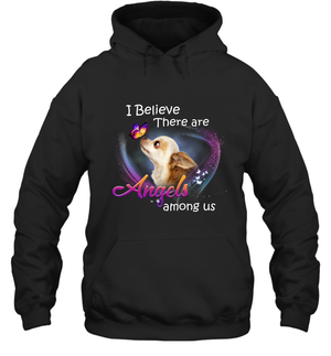 Pi281222 Long Hair Chihuahua-Apparel-Amsbk-Hoodie-Black-S-Vibe Cosy™