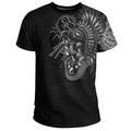 Mexico Aztec Warrior-Apparel-HP Arts-T-Shirt-S-Vibe Cosy™