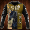 Love Horse 3D All Over Printed Shirts For Men and Women Pi112050