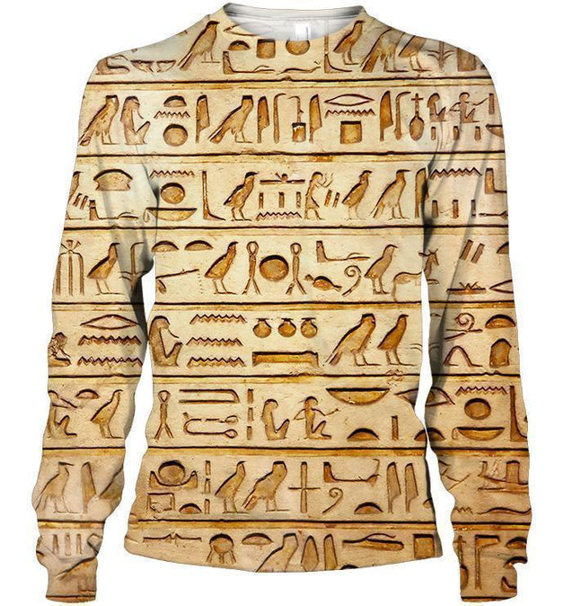 All Over Printed Ancient Egyptian Words - Amaze Style™-Apparel