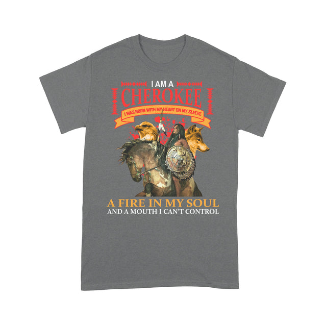 I Am Cherokee Native American T-Shirt SN20012203