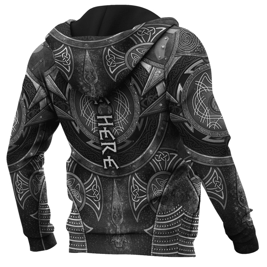 Customized Name Viking 3D All Over Printed Unisex Shirts