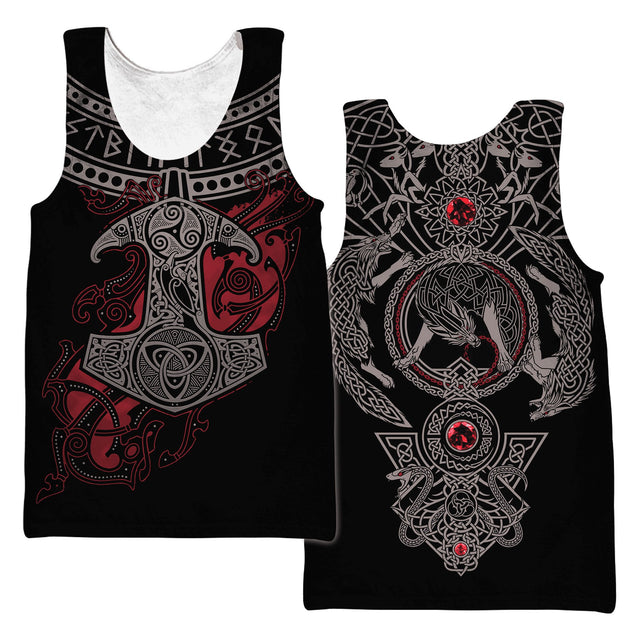 Viking 3D All Over Printed Unisex Shirts