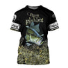 Bass Fishing 3D All Over Printed Shirts for Men and Women TT0035-Apparel-TT-T-Shirt-S-Vibe Cosy™