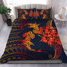 Couple Shark Hawaii Decorated 3D Bedding Set