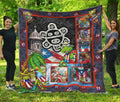 Puerto Rico Stories Quilt Blanket JJW27072001-TQH-Quilt-TQH-Queen-Vibe Cosy™