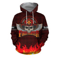 Cool Skull Firefighter Hoodie For Men And Women DQB08242002-TQH