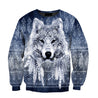 Wolf Native American 3D All Over Printed Unisex Shirts No 16